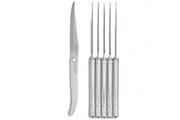 6-Stainless steel table knives – Laguiole Evolution Sens