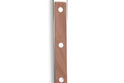 Hector table fork - Wooden handle 3 rivets