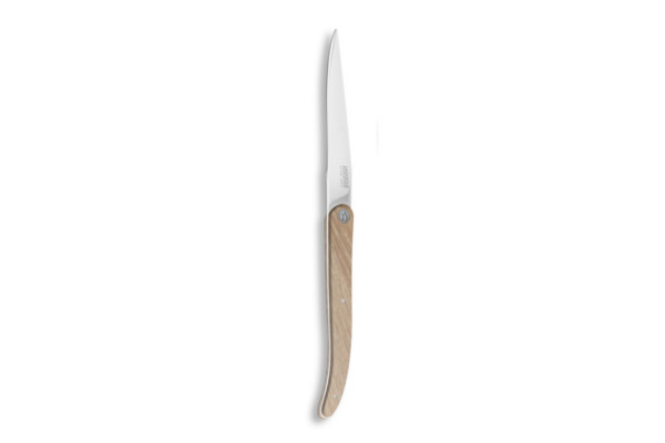 Laguiole Evolution Table Knife - Natural Wood
