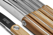 6-steak knife set, wood handle – Laguiole Evolution Sens