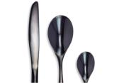 Bagatelle Shiny black cutlery set - TB Collection - 16 place settings