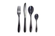 Bagatelle Shiny black cutlery set - TB Collection - 16 place settings