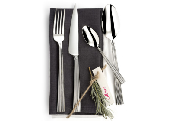 Collioure Flatware in stainless steel - 16 place settings - 18/10 steel