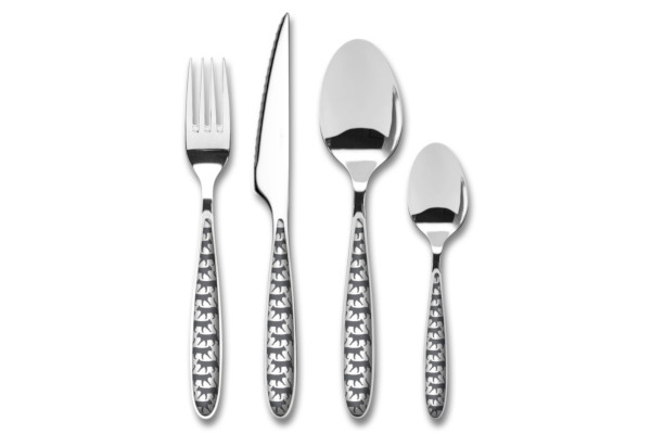 Original 16-piece cutlery set - Gray Cats handle