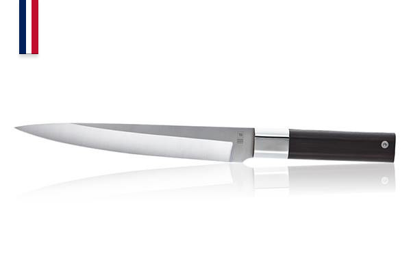 Absolu Ebène kitchen knife with 22-cm blade – Professional French knives 