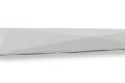 Origami 16-piece designer stainless steel flatware set – White