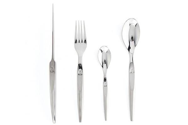Laguiole Heritage cutlery set – 16-piece forged stainless steel flatware