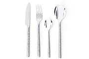 Stainless steel cutlery set Kobe – 16-piece forged tempered steel flatware