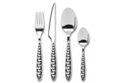 Inédit 16-piece cutlery set - White cats handle
