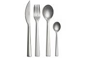 Stainless steel cutlery set Oslo – 16-piece forged steel design flatware