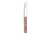 Hector table knife - Wooden handle 3 rivets