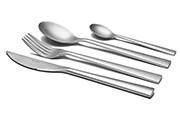 Stainless steel cutlery set Oslo – 16-piece forged steel design flatware