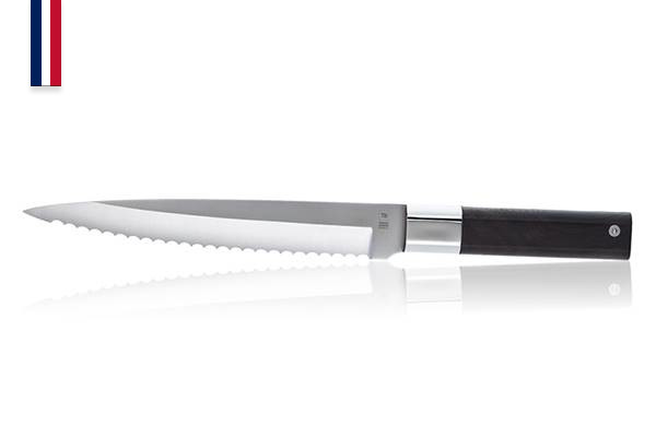 Absolu 22 cm bread knife wood handle – by TB